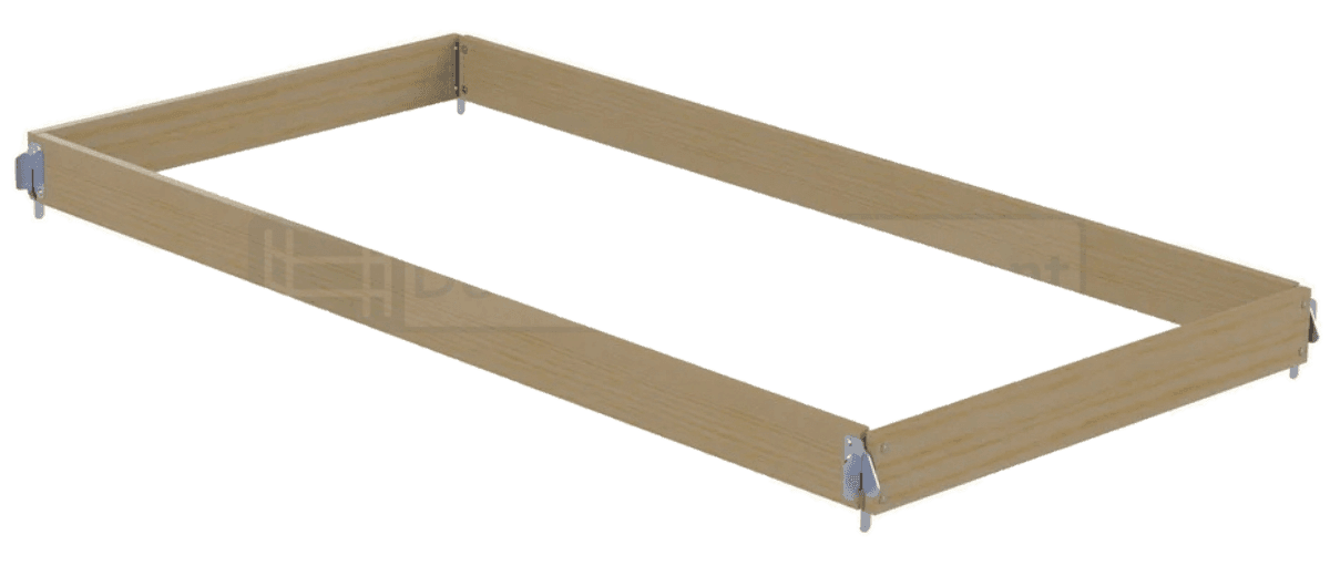 Euroscaffold Houten Kantplankset - L305xB135 cm